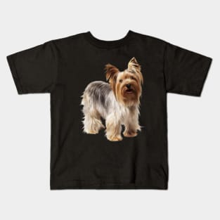 Yorkshire Terrier Dog, Love Yorkies, Dog Lover Kids T-Shirt